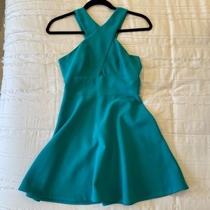 LIKELY turquoise dress